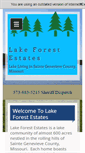 Mobile Screenshot of lakeforestestatesmo.com